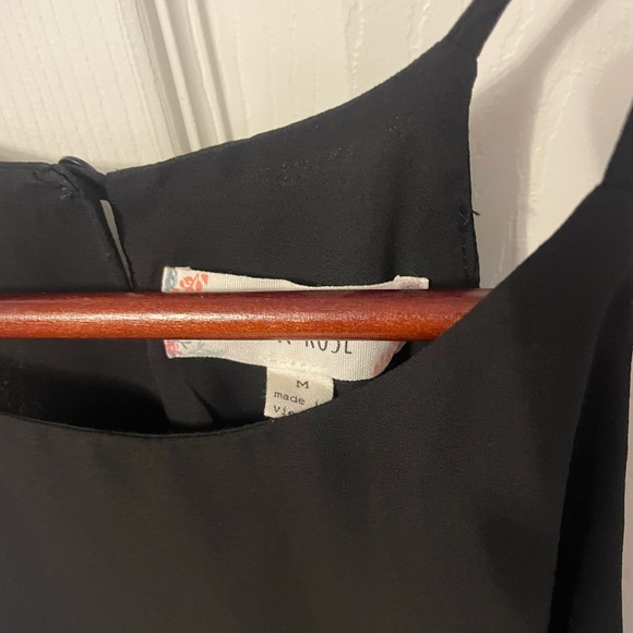 Summer halter dress. Black. - Picture 4 of 7